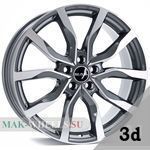 MAK Highlands Gun Metallic Mirror Face