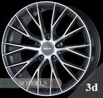 MAK MUNCHEN Gun Metallic Mirror Face